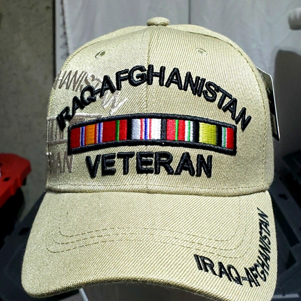 MILITARY  IRAQ AFGHANISTAN VETERAN Hat